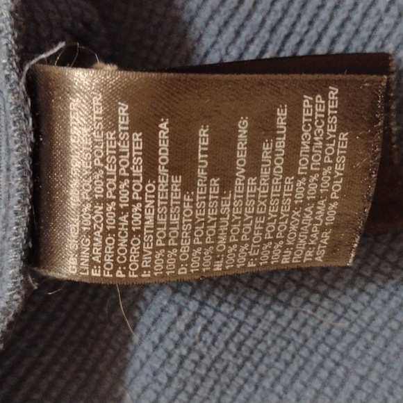 The North Face Light Blue Wind Wall Full Zip Jacket Size M - Picture 9 of 11